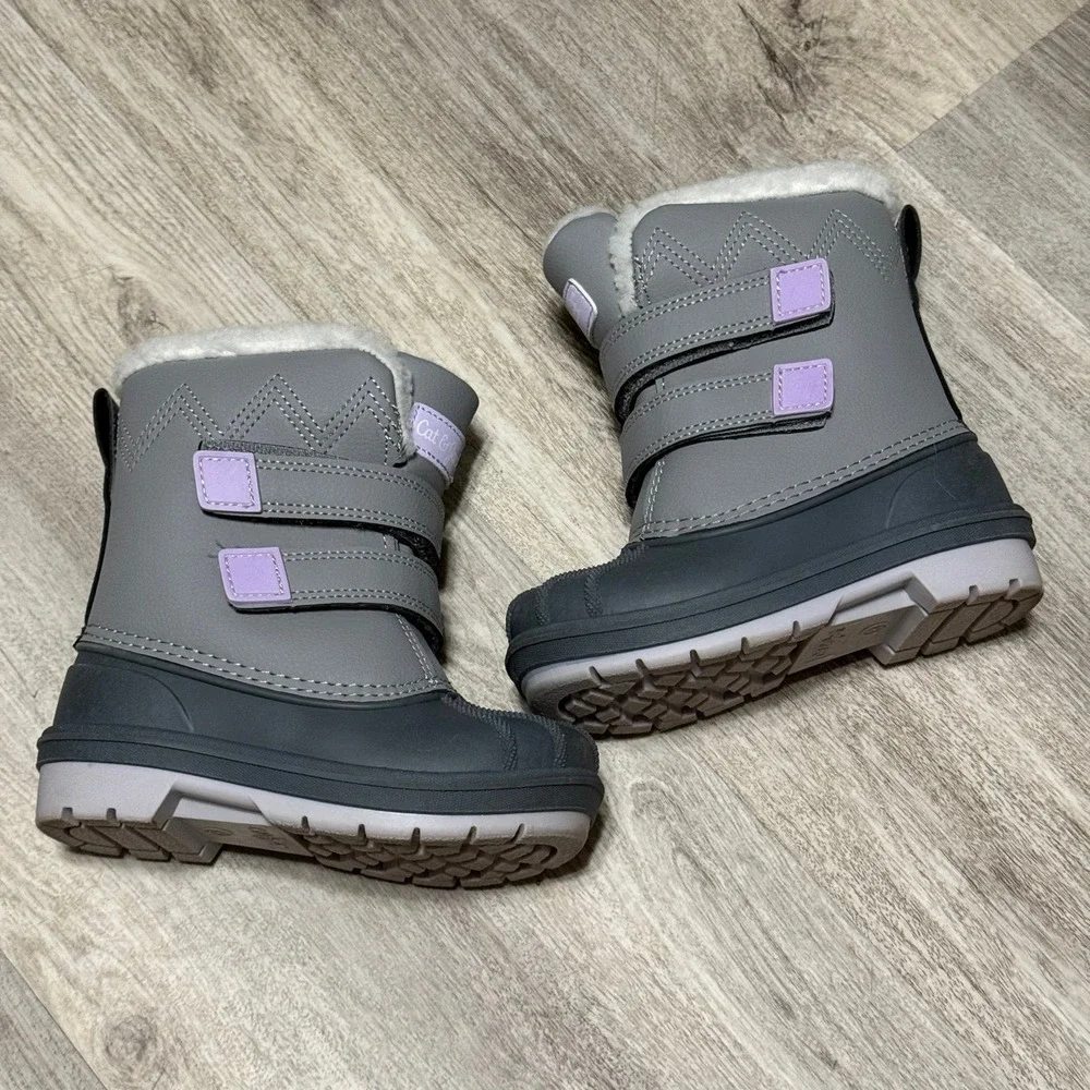 Winter snow boots kids girls‎ size 8 thermolite insulated